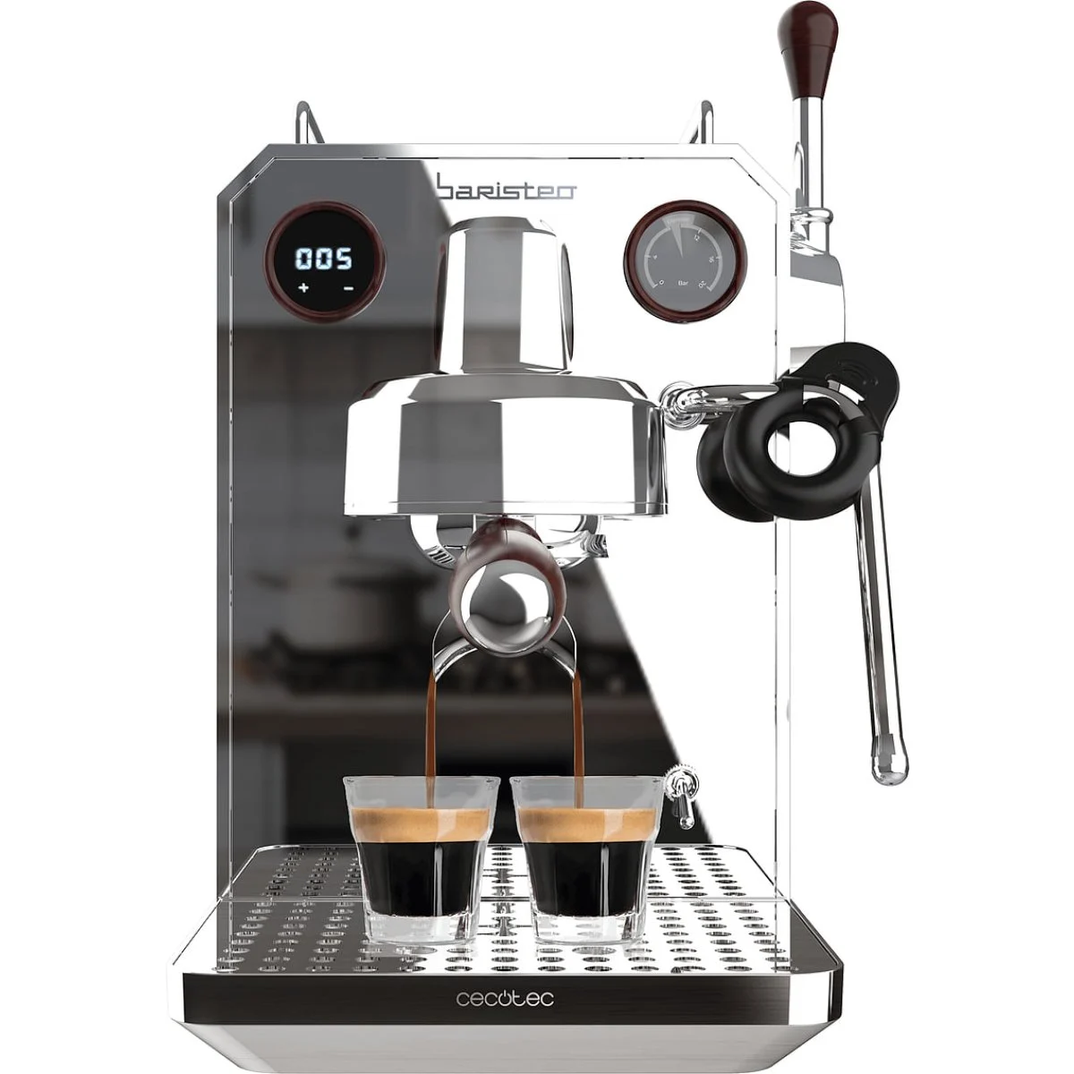 CAFETERA EXPRERSSO BARISTA CECOTEC Baristeo Intima Extracción