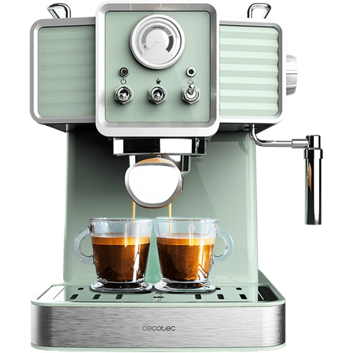 CAFETERA EXPRESSO CECOTEC RETRO VERDE