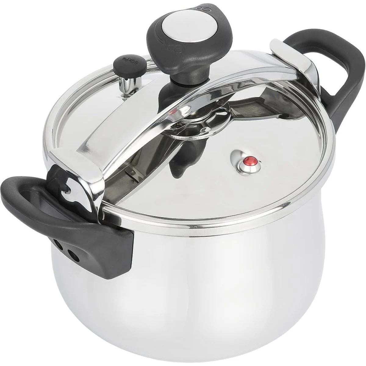Olla a presión Jata Clásica OPC6 6 Litros Acero Inoxidable