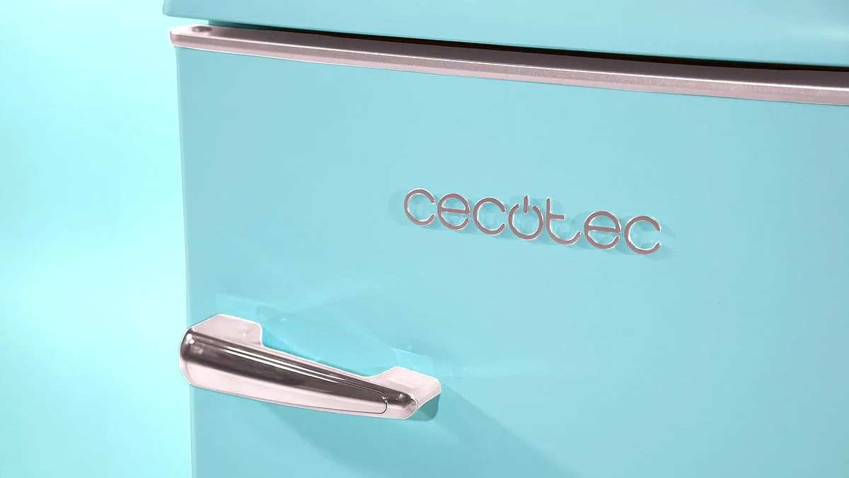 Frigorífico Cecotec CoolMarket TT Origin 95 Blue E Retro 95L