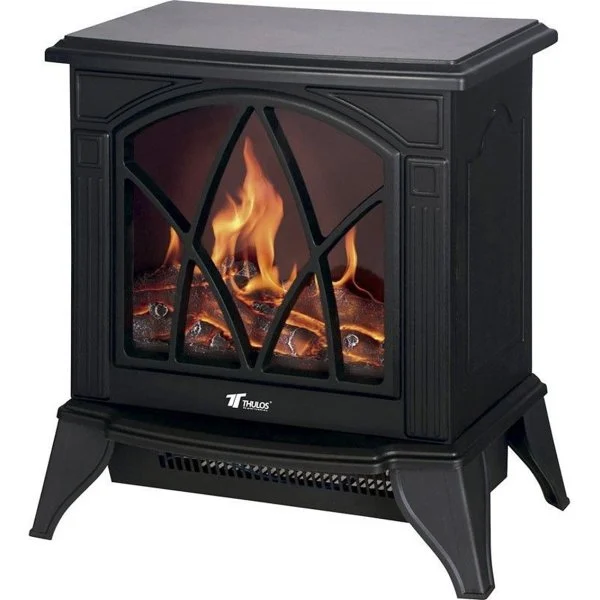 Chimenea Eléctrica Thulos TH-CY05 1800W Estilo Decorativo