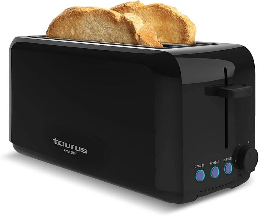 Tostador Taurus Todopan Negro 700 W 2 Ranuras Doble Cara