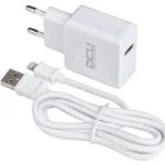 Cargador DCU 5V 2.4A + Cable Lightning 1m