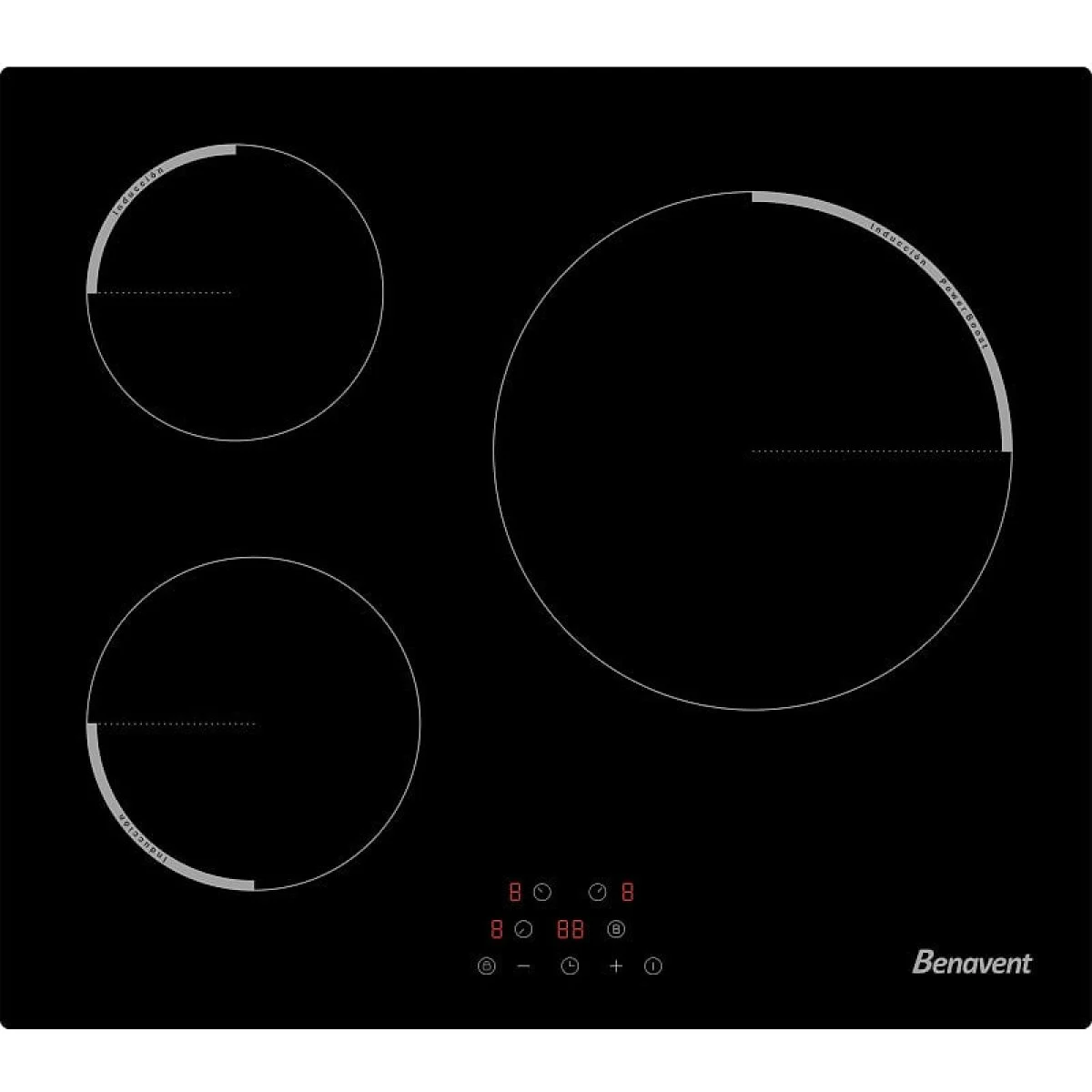 Vitrocerámica Inducción Benavent 30 cm 6500 W