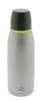 Termo Inox Jata 750 ml Gris Verde Aislamiento Doble Pared
