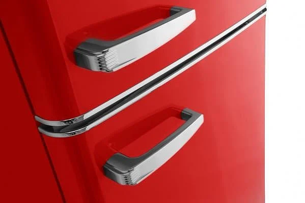 Frigorífico Amica 181x55 A++ Retro Rojo