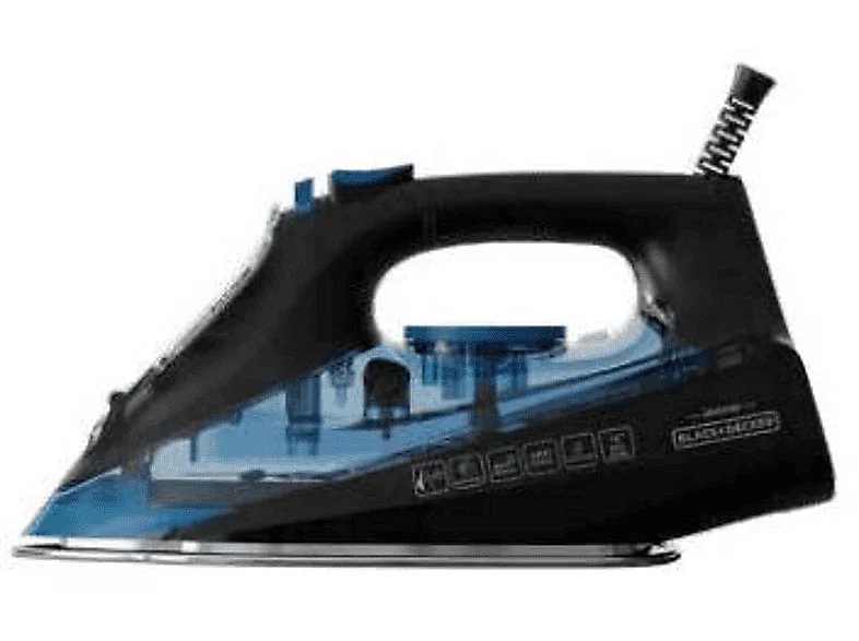 Plancha Vapor Black&Decker BXIR2606E 2600W Negra