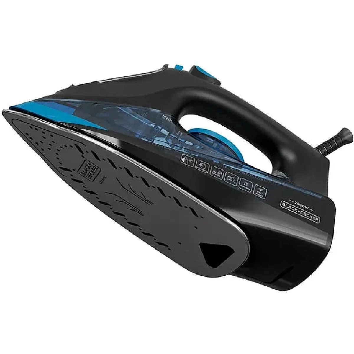 Plancha Vapor Black&Decker BXIR2606E 2600W Negra