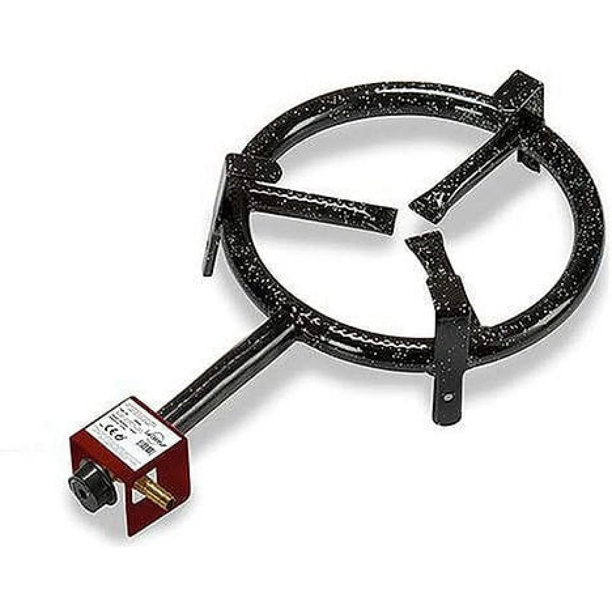 Quemador Gas Paellero Garcima 30 cm 1 Fuego Acero Inox