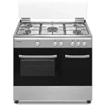 Cocina Infiniton CC9162XPB 5 F + Horno + Portabombonas Inox 90 cm