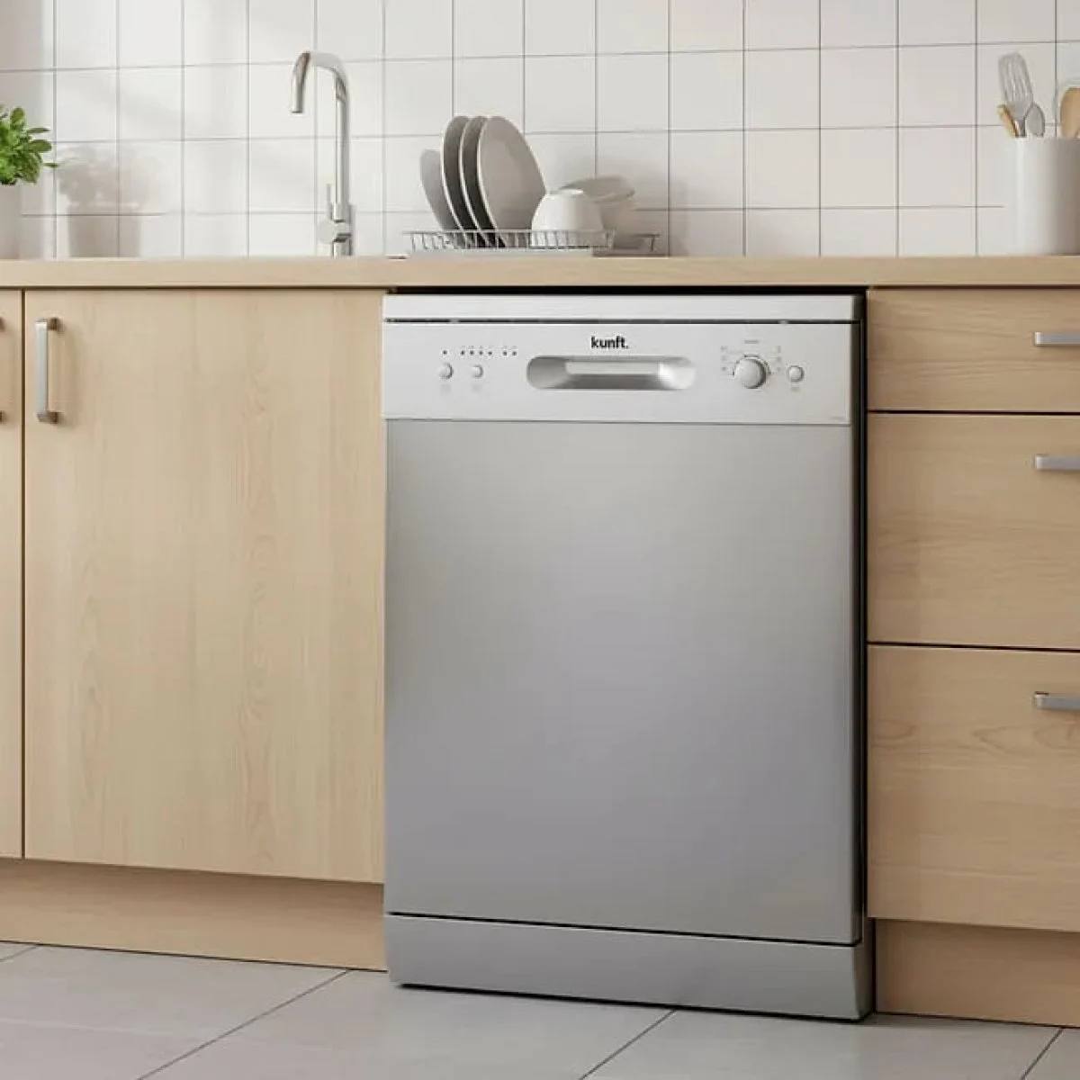 Lavavajillas Kunft KDW5136SL 60 cm Inox Clase E