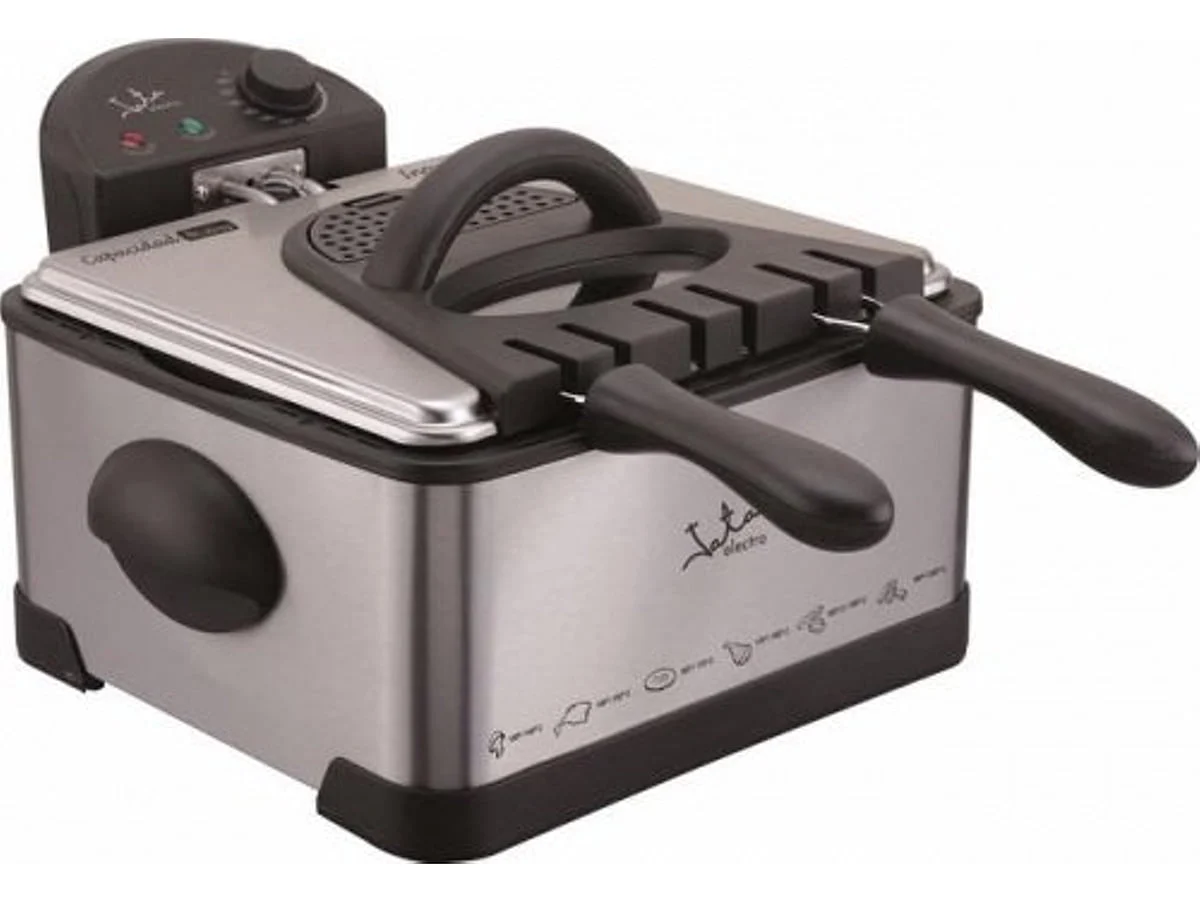 Freidora Jata FR700 4L 2000W Inox 3 Cestas