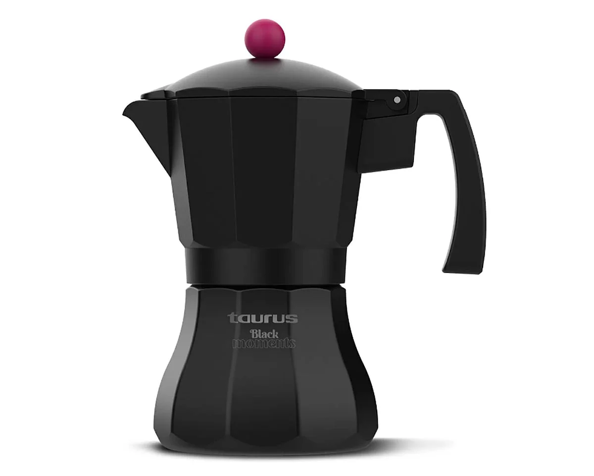 Cafetera Italiana Taurus Inducción 12 T Negra