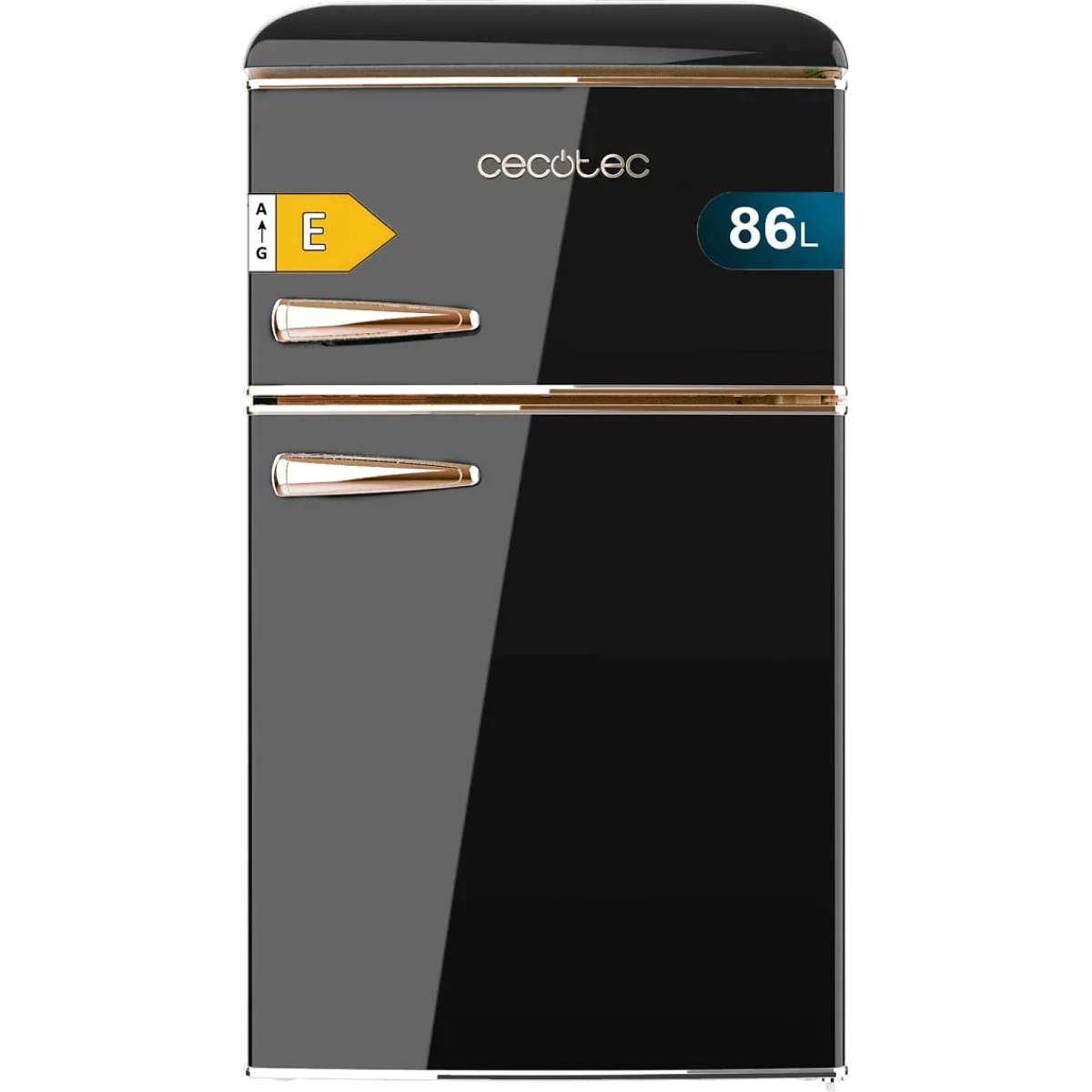 Frigorífico Cecotec 2.P Bajo Encimera Negro Clase E