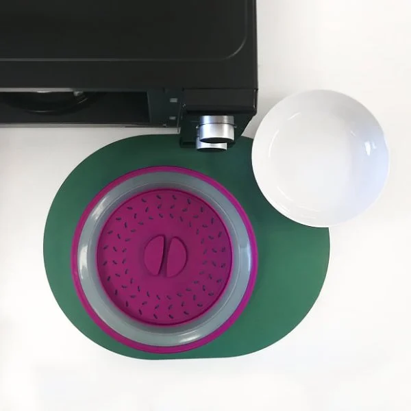 Tapa microondas Universal B Plegable Rosa