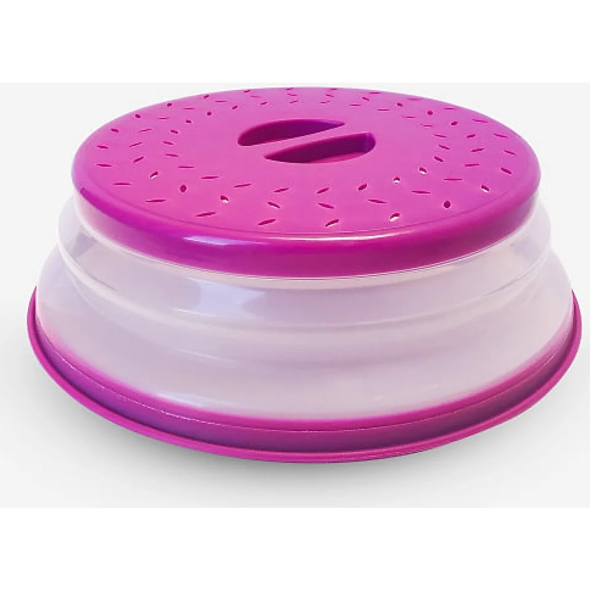 Tapa microondas Universal B Plegable Rosa