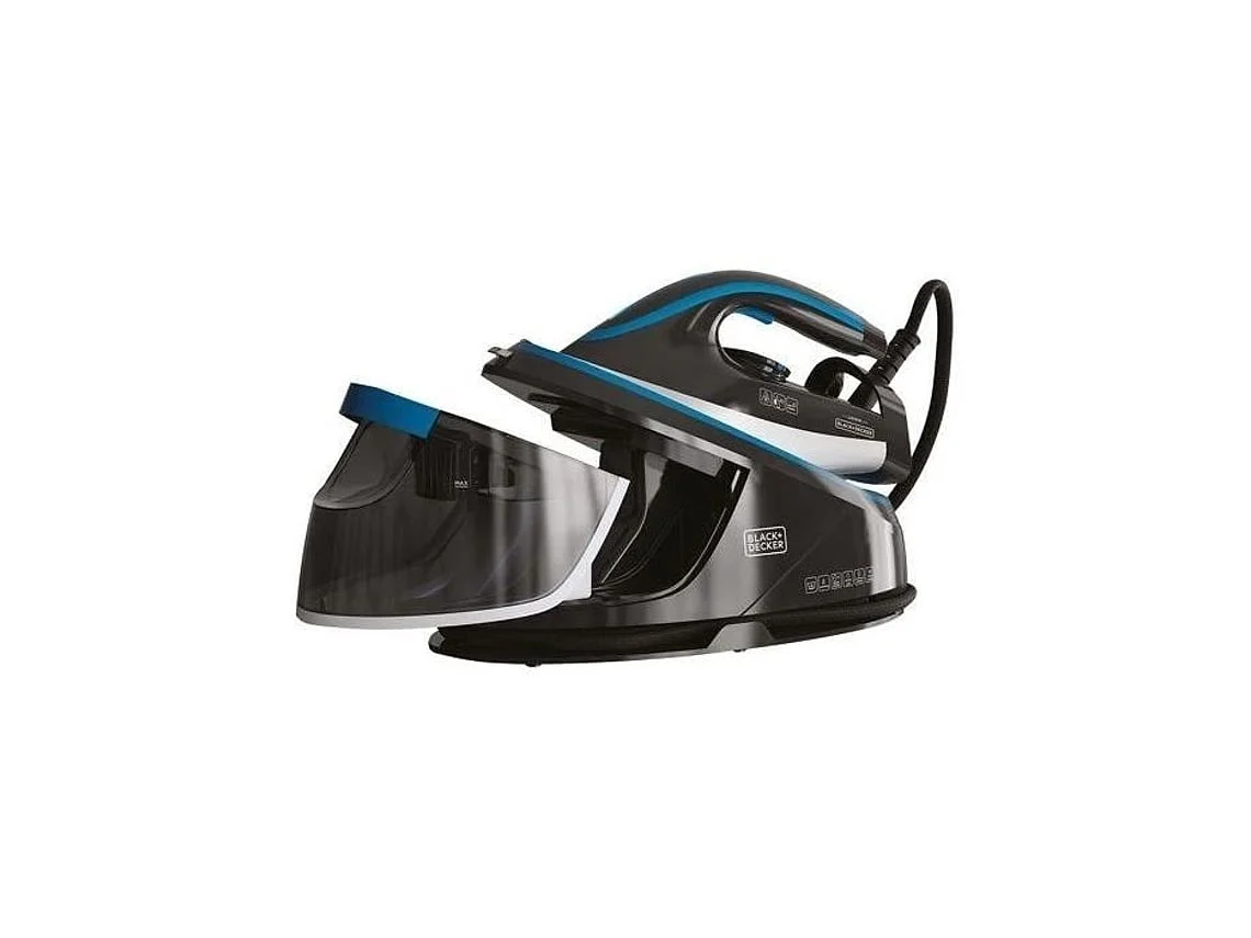 Centro Planchado Black + Decker 2400 W 8 Bares Negro