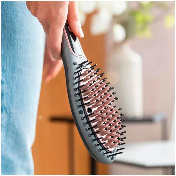 Cepillo alisador Cecotec InstantCare Smooth Brush 140-220 ºC Iónico