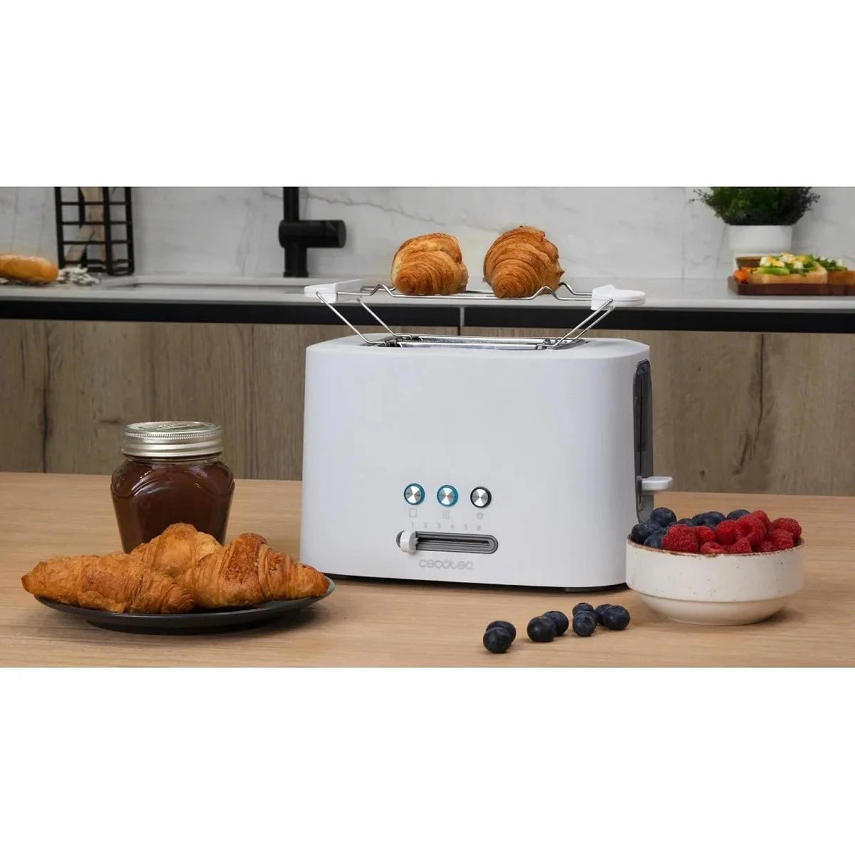 Tostador Cecotec Toast&Taste 9000 Double White