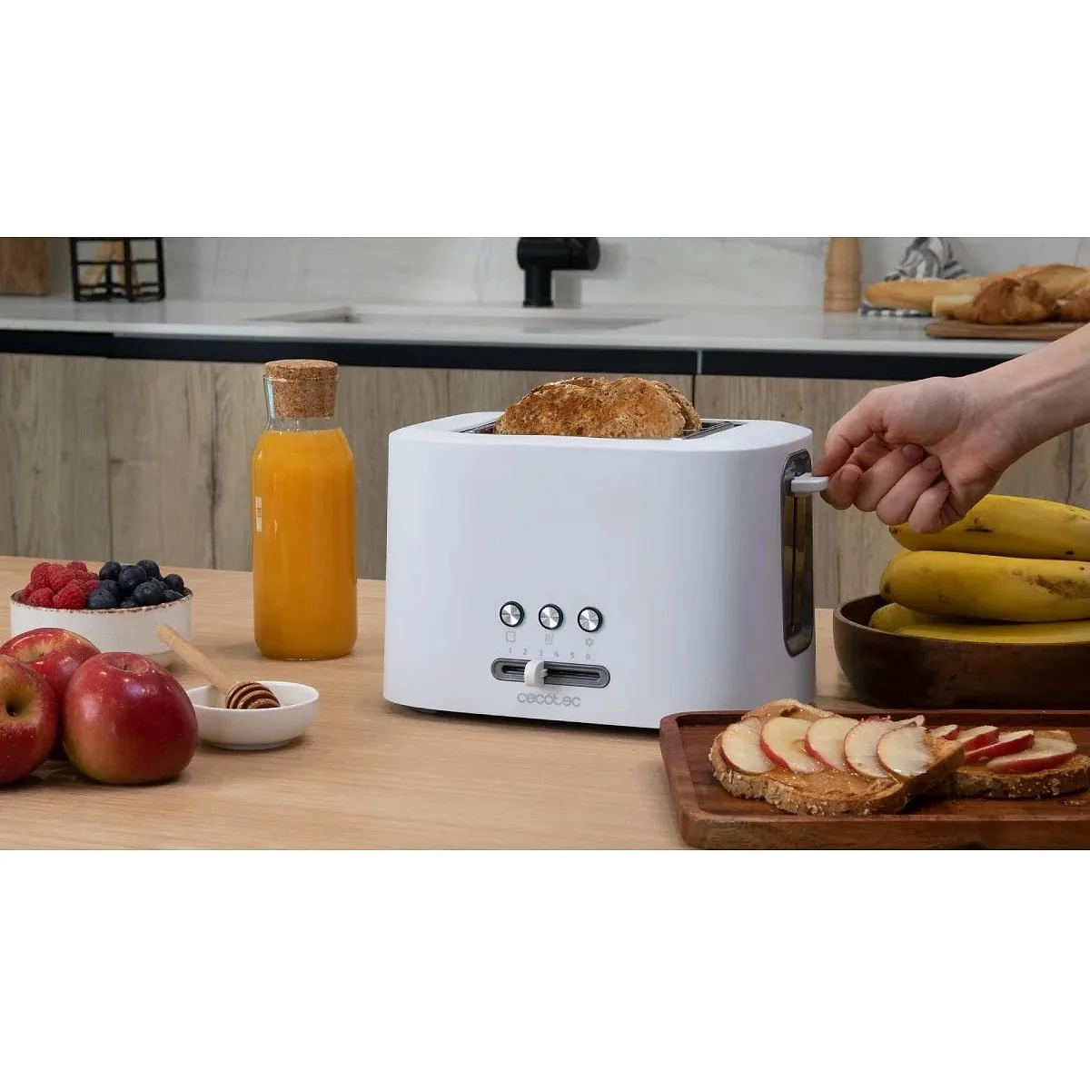 Tostador Cecotec Toast&Taste 9000 Double White
