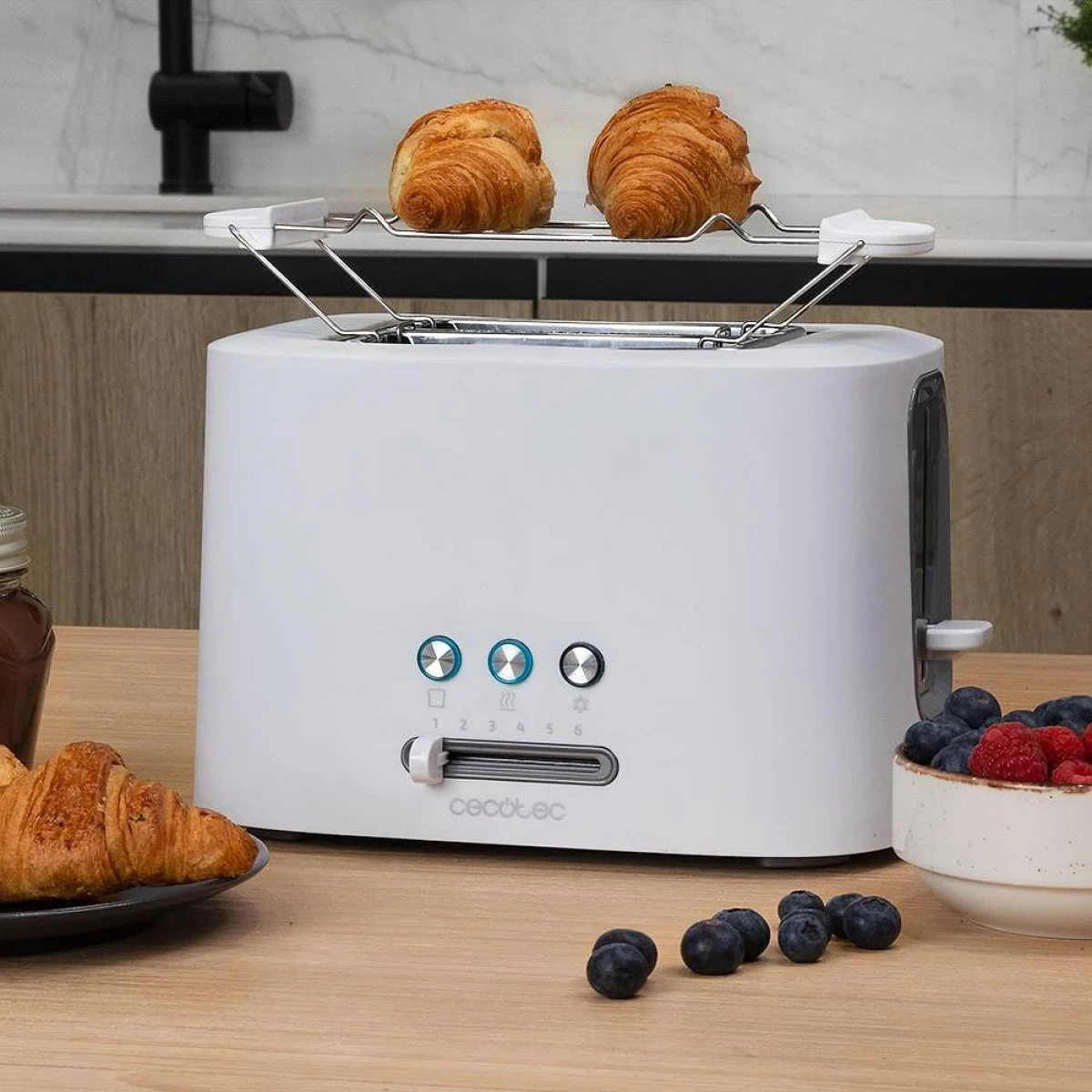 Tostador Cecotec Toast&Taste 9000 Double White