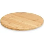 Tabla de Corte BricoCentro Bambu Redonda Giratoria 30 cm