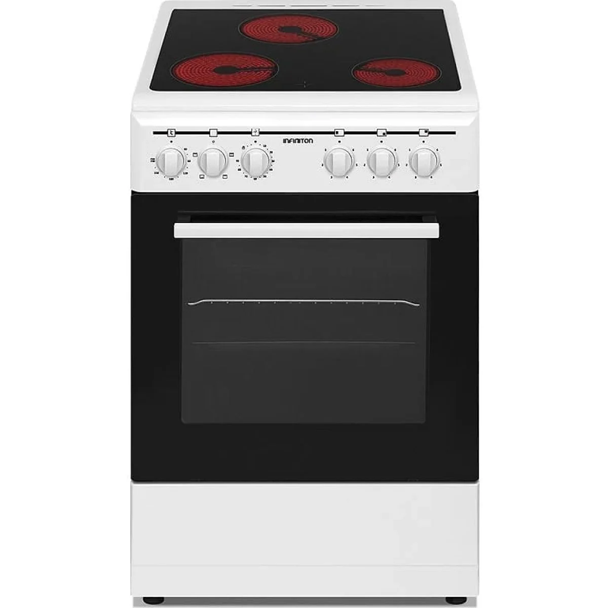 Cocina eléctrica Infiniton V350G Vitro 3F + Horno eléctrico 50 cm