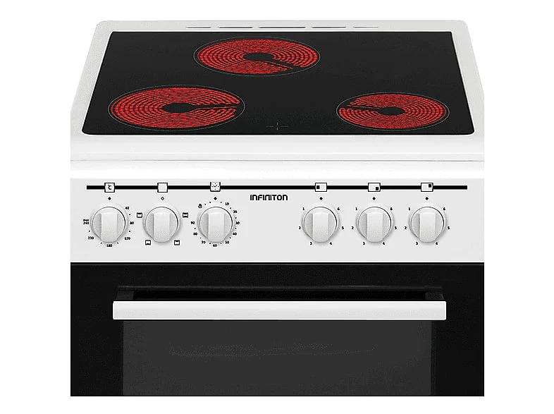 Cocina eléctrica Infiniton V350G Vitro 3F + Horno eléctrico 50 cm