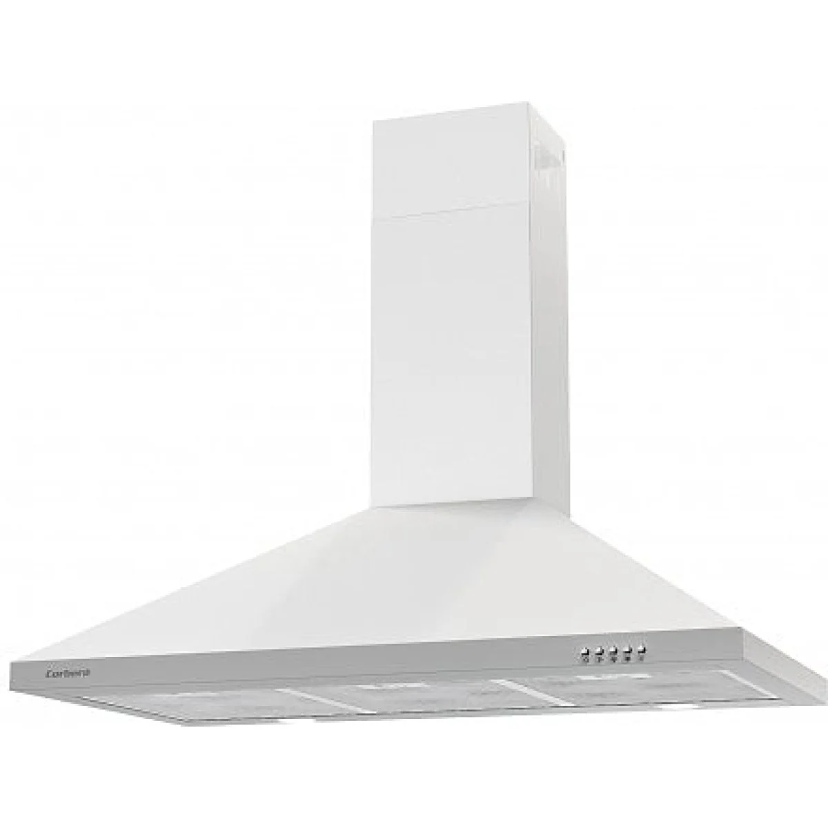 Campana Piramidal Corbero KURAMATHI960W 90 cm 621 m3/h Clase A Blanca