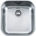 Fregadero Bajo Encimera Uro 40 x 40 Inox