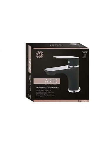 Grifo de Lavabo Artic Negro