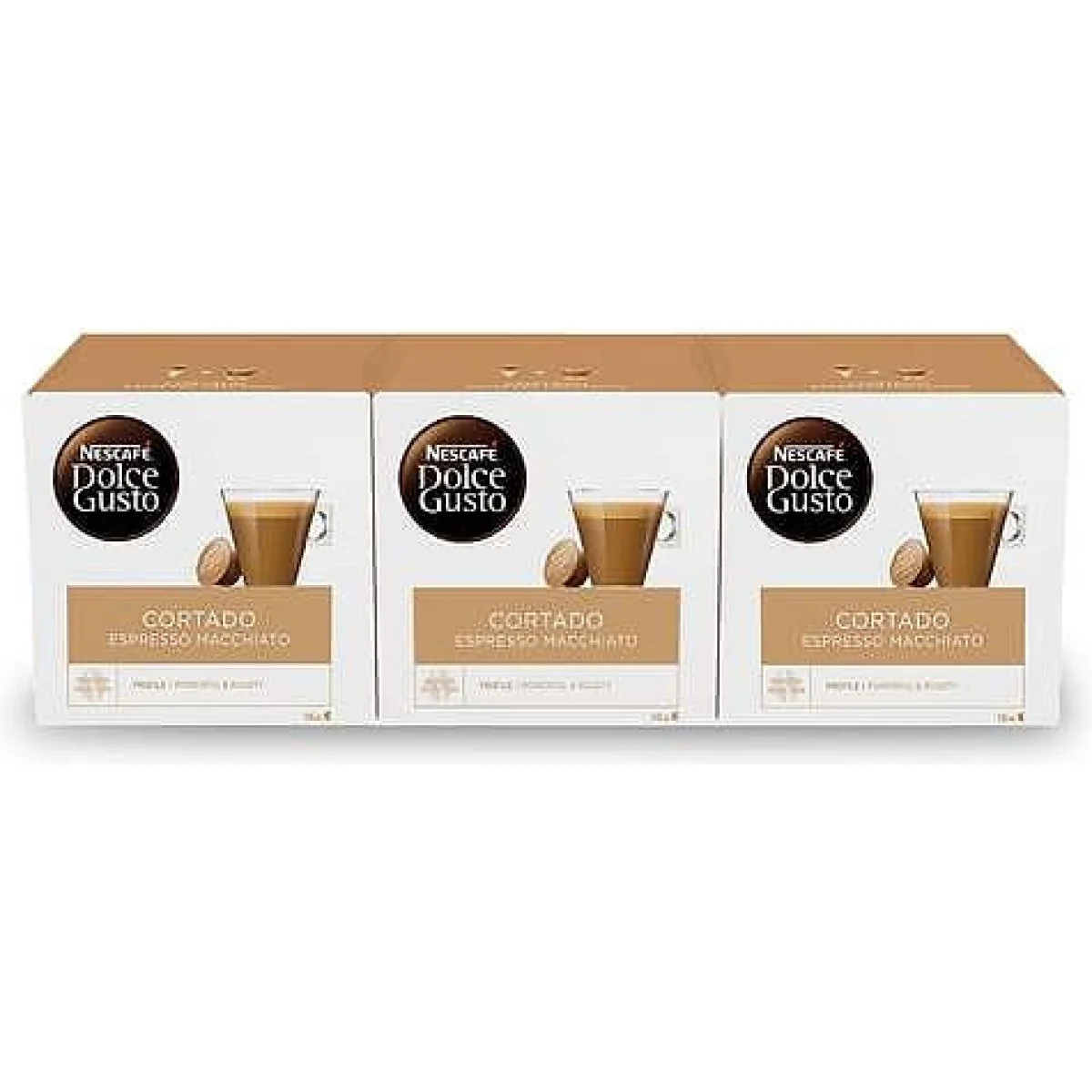 PACK DOLCE GUSTO CORTADO 16 CAPSULAS Promo