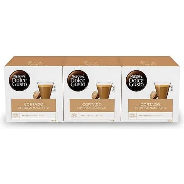PACK DOLCE GUSTO CORTADO 16 CAPSULAS Promo