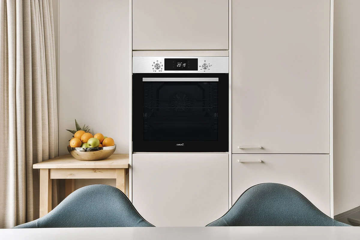 Horno Multifunción Cata MDS8101FB 73 L Cristal Negro Clase A