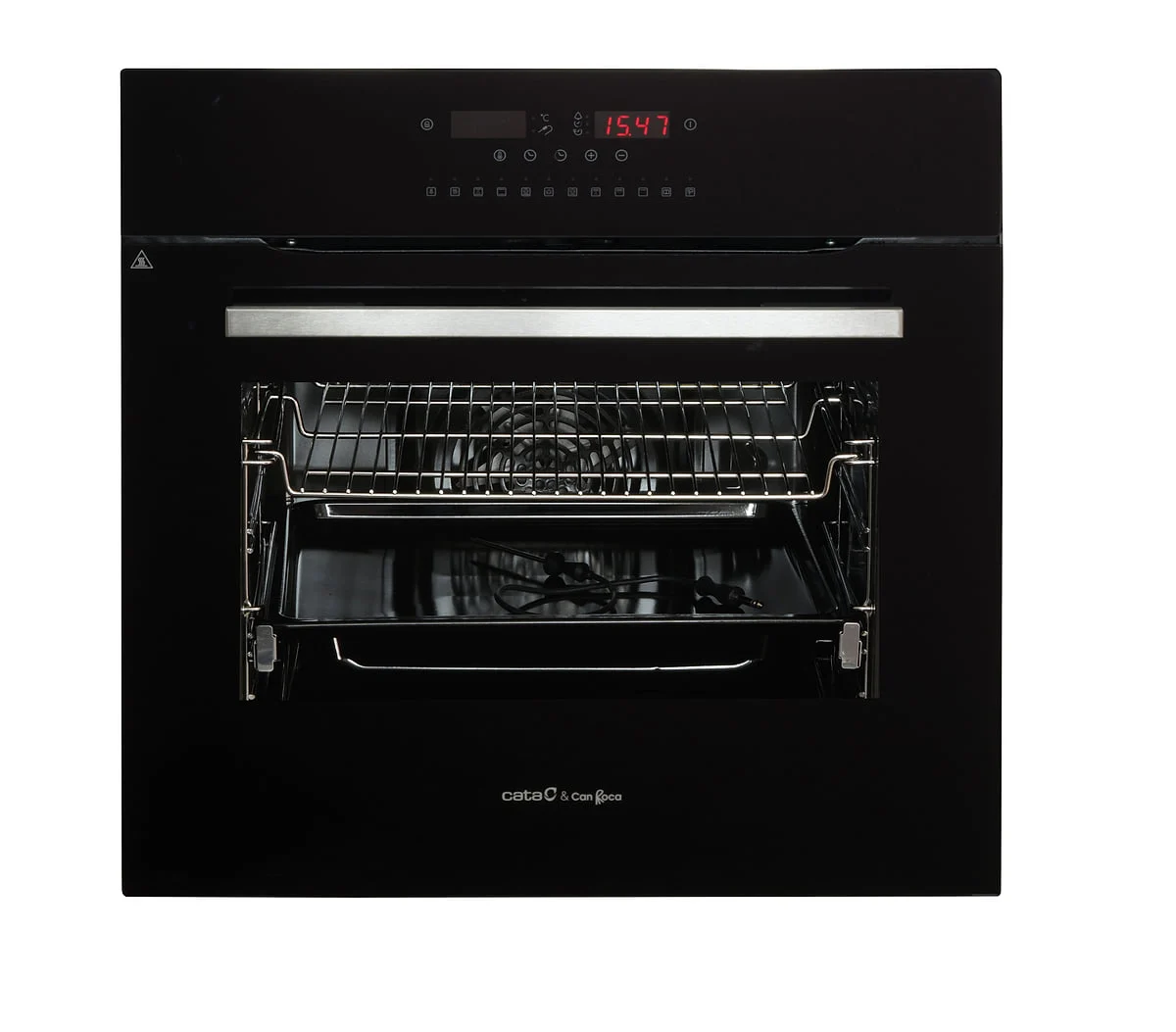 Horno Multifunción Cata MDS8101FB 73 L Cristal Negro Clase A