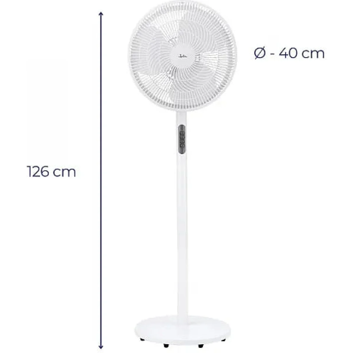 Ventilador de pie Jata JVVP3061 40 cm 50 W Blanco