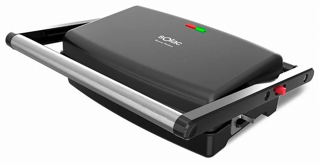 Plancha Grill Solac Bouna Piadina 28x18 cm 1500W Negro