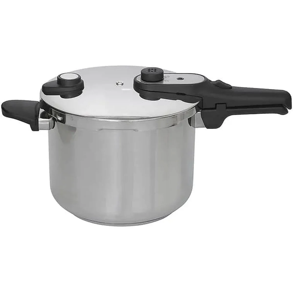 Olla a presión rápida Jata OPC10 10 L Acero Inoxidable 3 Sistemas de Seguridad