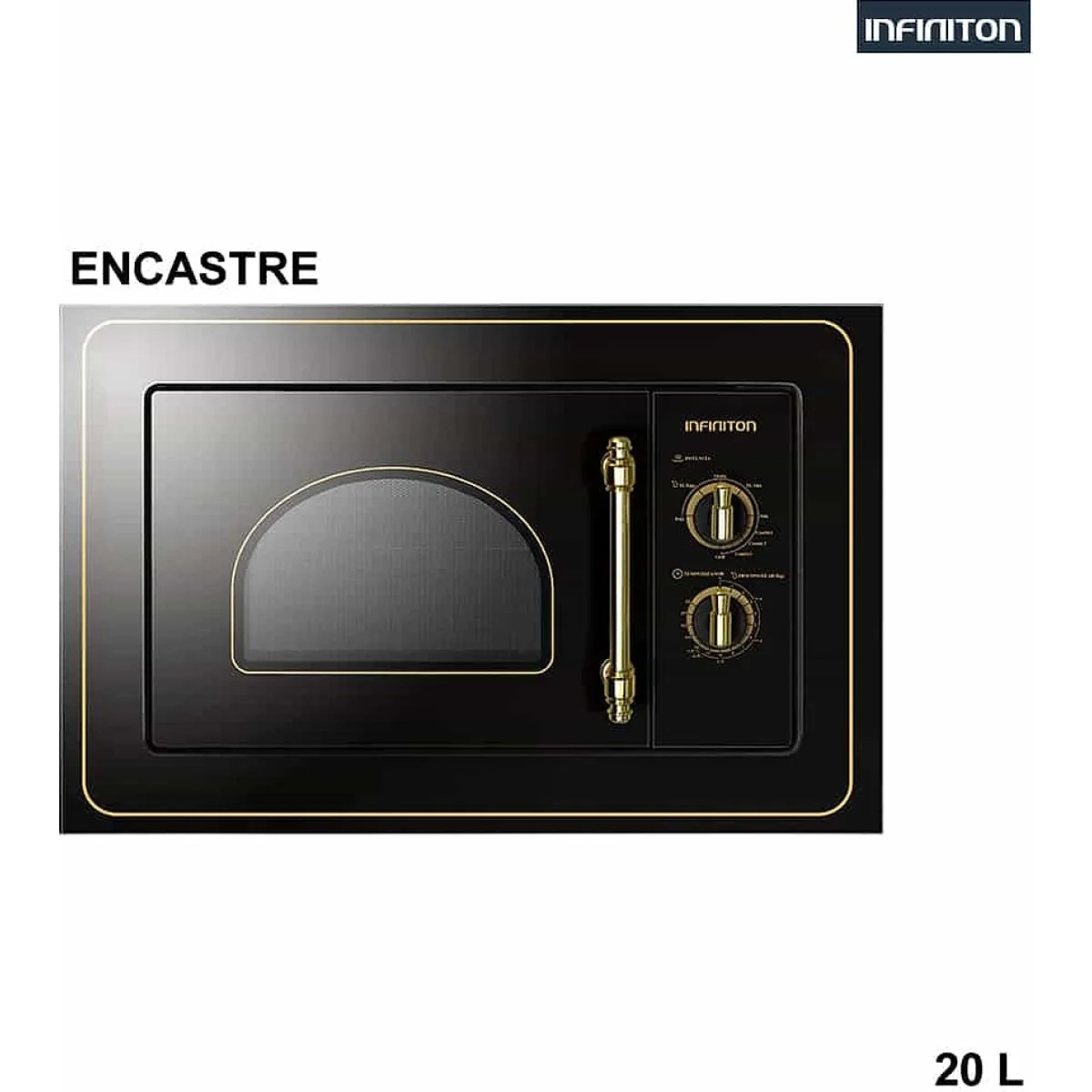 Microondas Infiniton Encastre 20 L Rústico