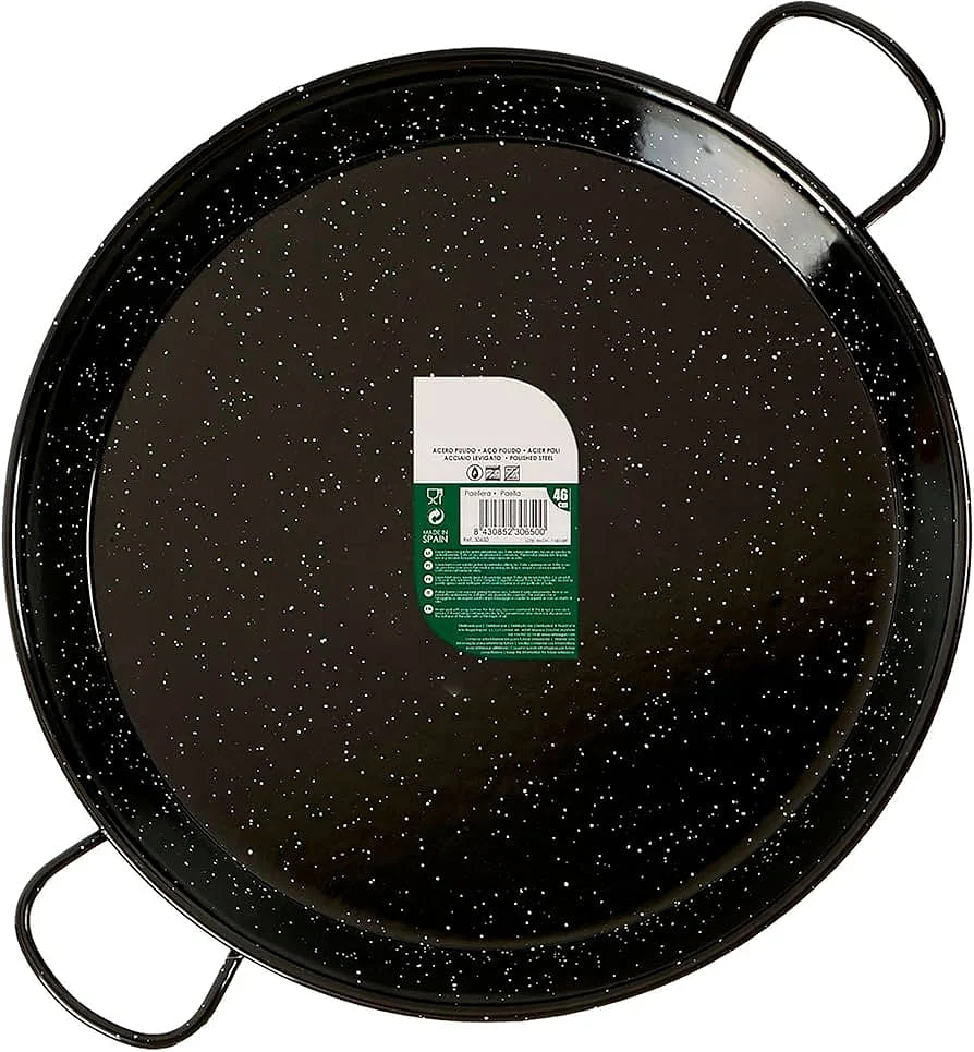 Paellera Esmaltada 46cm 12 Raciones