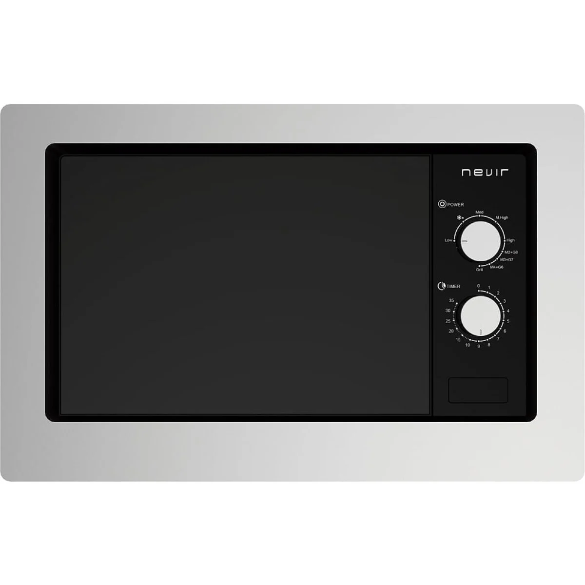 Microondas Nevir NVR-6320-MEBGS 21 L Inox Grill