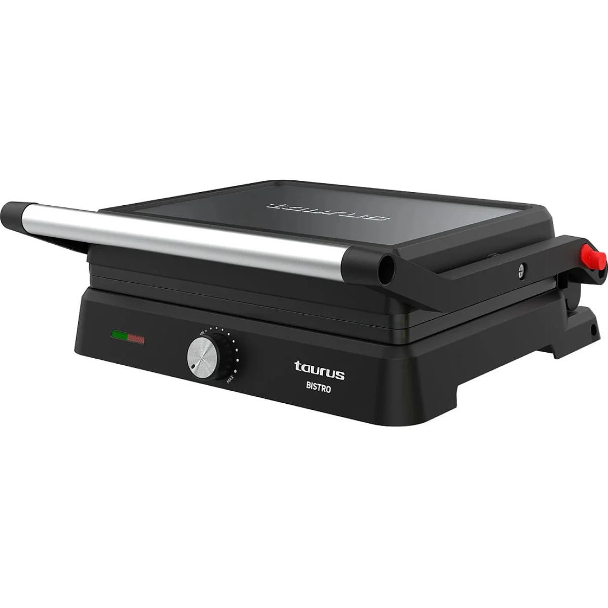 Grill Taurus Bistro 2600 W 29x23 cm Apertura 180º Negro Inox