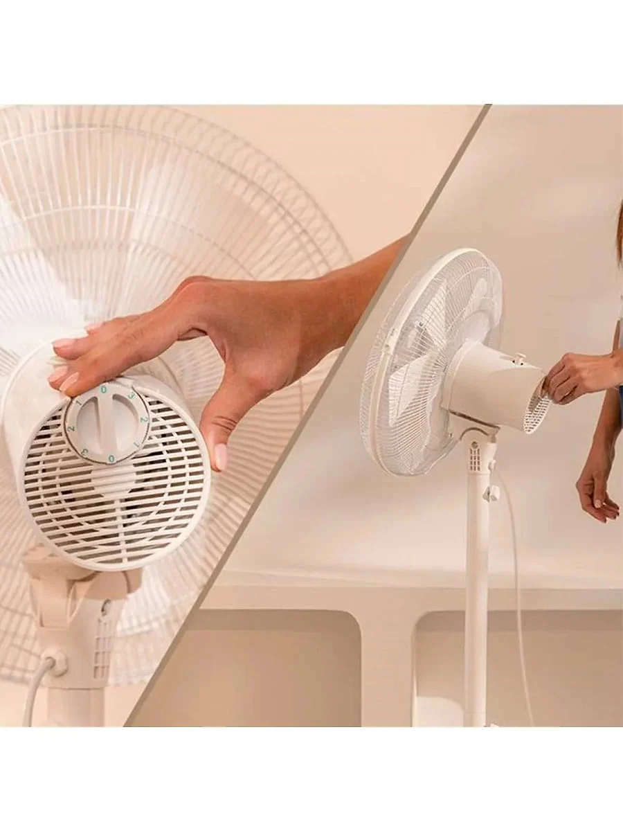 Ventilador Pie/Sobremesa Cecotec 2 en 1 EnergySilence 535 2in1
