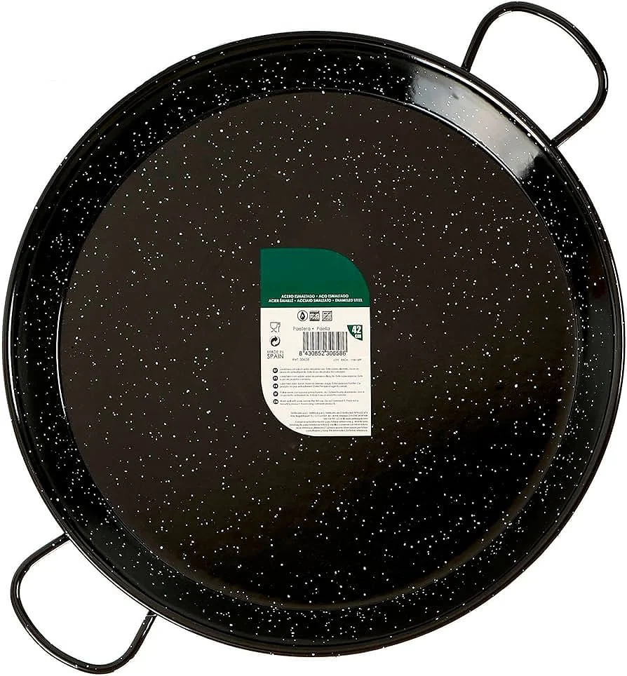 Paellera esmaltada Garcima 42 cm 10 raciones