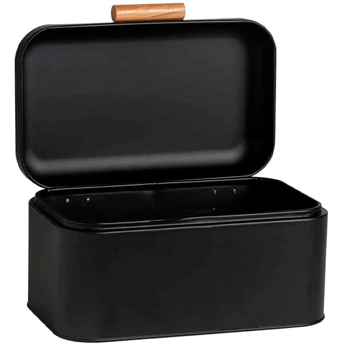 Panera de Metal Negra Ø 26,5 cm Diseño Elegante y Moderno