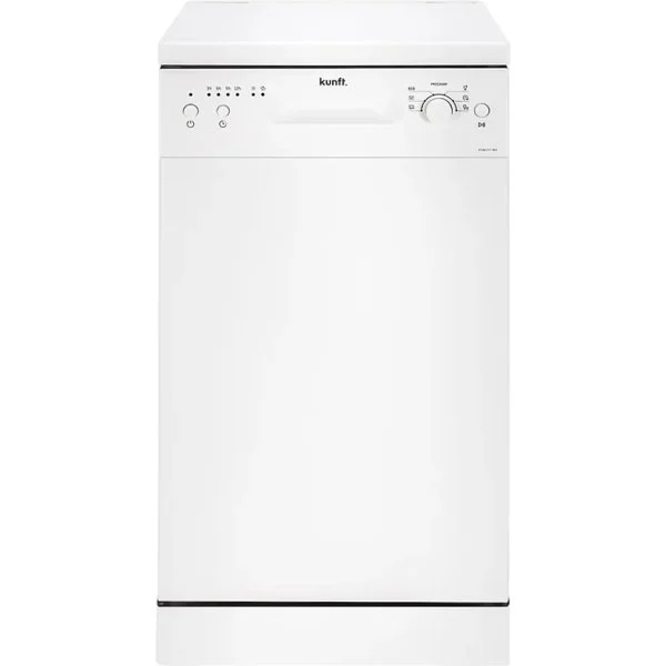 Lavavajillas Kunft KDW5137WH 45 cm Blanco Libre Instalación