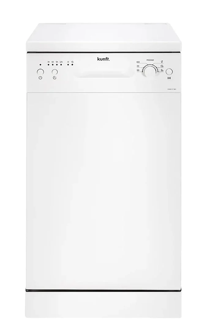 Lavavajillas Kunft KDW5137WH 45 cm Blanco Libre Instalación