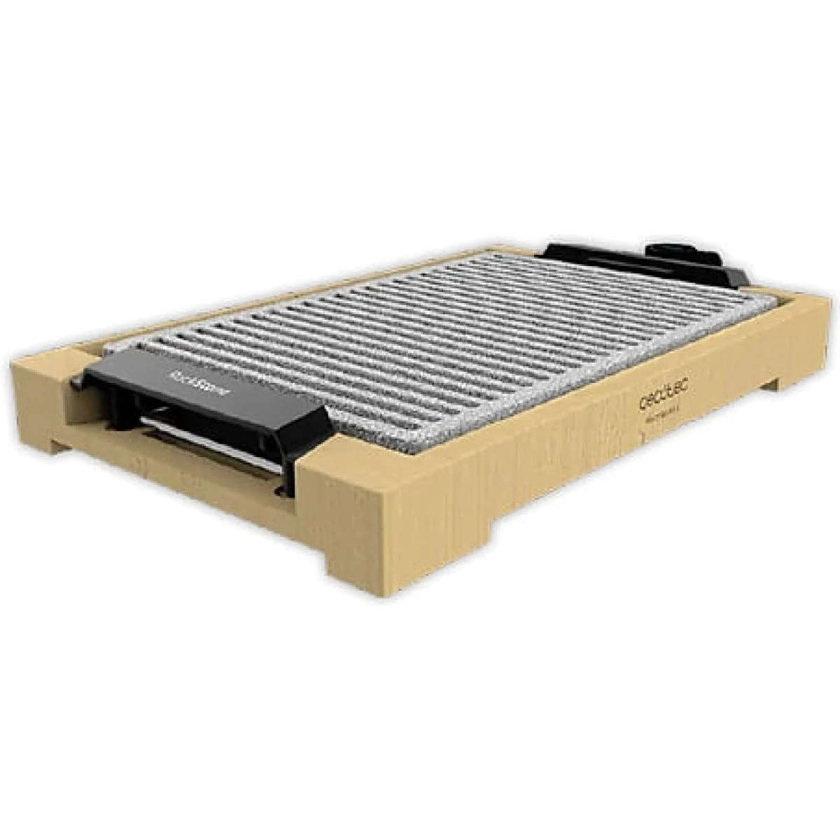 Plancha Asar Cecotec Tasty&Grill 2000 Bamboo LineStone 2000 W
