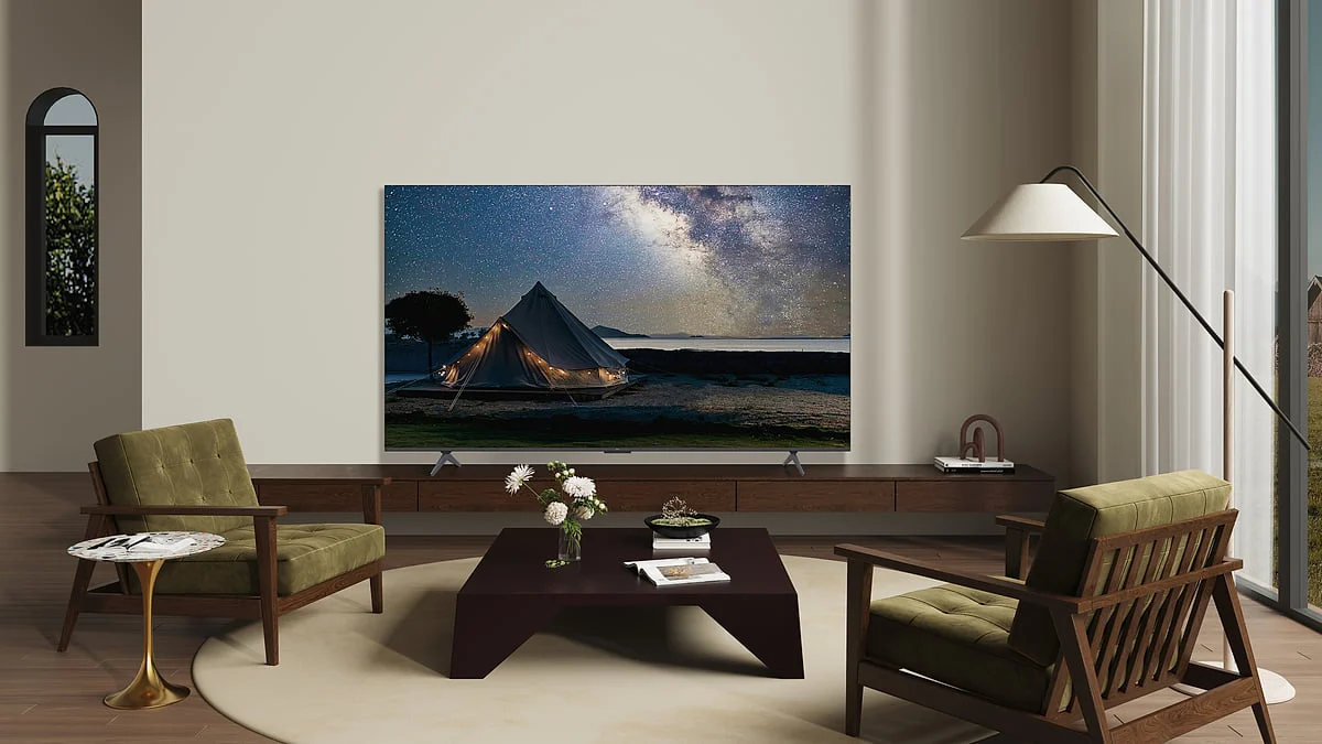 Pantalla LED TCL 55" Smart TV QLED Google TV Bluetooth