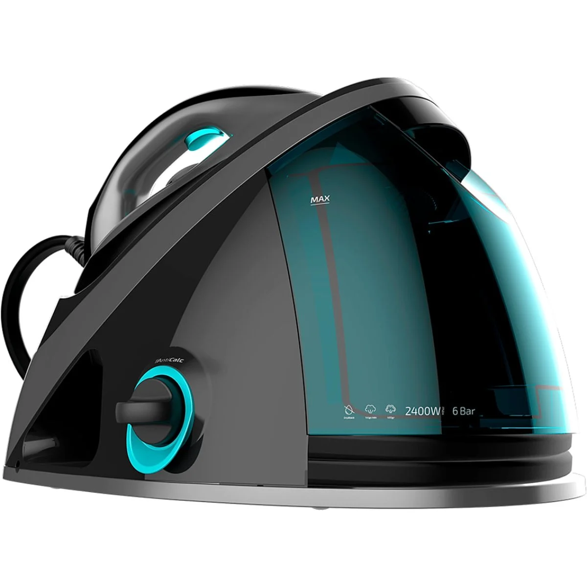 Centro de Planchado Cecotec 8040 Absolute 2400 W 6 Bares Golpe de Vapor